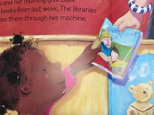 Lulu Loves the Library by Anna McQuinn and Rosalind Beardshaw, read by Nazma Kouser