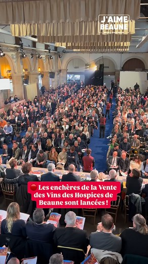 8.3K views · 309 reactions |  La Vente des Vins des Hospices de Beaune est lancée ! | J'aime Dijon | Facebook