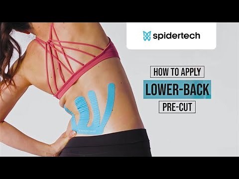 Spidertech: How to Apply Lower Back Pre-Cut Kinesiology Tape