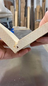 422K views · 6.4K reactions | The process of making a lock mitre joint | The Dusty Lumber Co. | Facebook