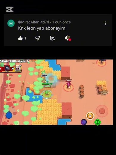 leon prestij 9 dakika sürdü :( #ytdayibenionecikarnolur