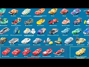 The Full 2021 Disney Cars Collection Poster Racing Red! 147 Huge Car Collection! #cars