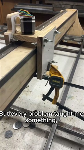 This CNC Router was built from Scratch 😳 | Tank Jr. #cnc #diy #woodworking