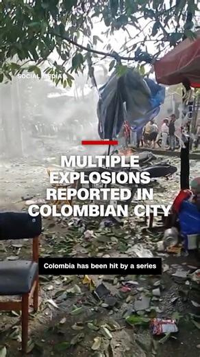 A wave of explosions rocked southwest Colombia on Tuesday morning, authorities said, killing several people in an attack believed to be targeting the country's police. At least three people were killed and 15 more were injured, Colombia's national police told CNN. Authorities warn that the death toll could rise as they investigate the damage. https://cnn.it/4mSf9Ch | CNN International