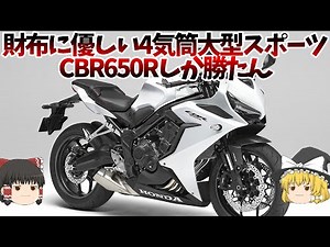 大型4気筒でレギュラー仕様＋完璧なスーパースポーツツアラー「CBR650R」【ゆっくり解説】