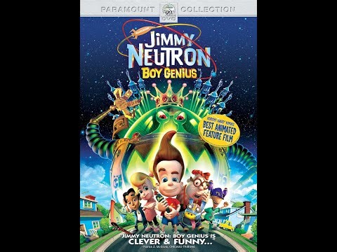 Opening to Jimmy Neutron Boy Genius 2002 DVD