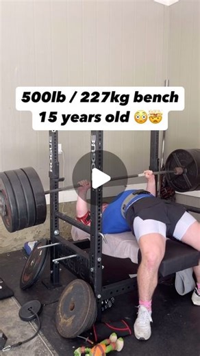 Rising Lifters on Instagram: "This is unbelievable… 🤯 15 year-old freshman, Riley O’Donnell bench presses a huge 495lb (224kg) 😳😱 🎥 @barbells_and_bacon_ - #deadlift #powerlift #powerlifting #deadlifting #worldrecord #ipf #ipfpowerlifting #britishpowerlifting #gymlife #gymmotivation #gymtime #gymfit #explore #explorepage #workoutmotivation #gymlifestyle #fitnessgoals #fitnesgoals #aesthetic #weightlifting #weightlift"