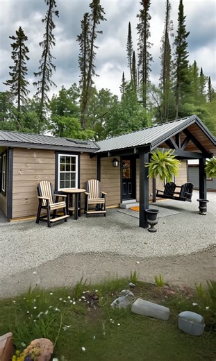 Hunter Haven Cabin Comes Fully Furnished and a Price You’ll Love! | Tiny House Designs