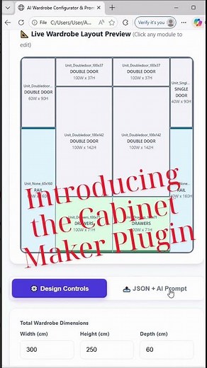 How to Design Custom Wardrobes in Seconds | Sweet Home 3D Cabinet Maker Plugin #sweethome3dtutorial