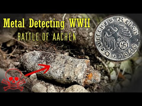 Metal Detecting Adventure - Searching for WW2 Relics near Aachen (Germany) This hobby is DANGEROUS!!