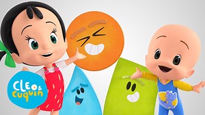 17K views · 389 reactions | It's learn time with Cleo and Cuquin! 拾 Today is about the shapes: circle , square , triangle ... ¡Sing The Shapes Song with the Telerin sibilings!  | Cleo and Cuquin - English | Facebook