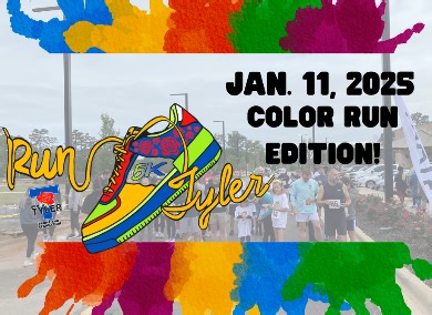 Get colorful in 2025 in the Run Tyler 5K