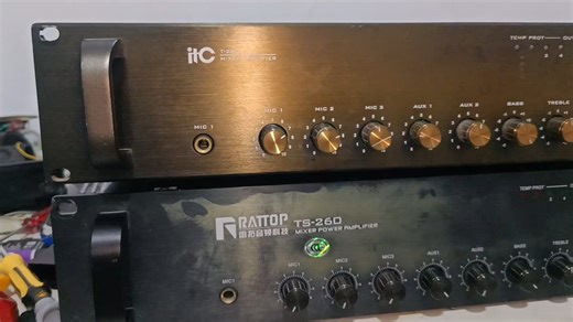 测试185元买的ITC 400瓦定压功放，音质和雷拓一模一样，不闷，太HiFi了