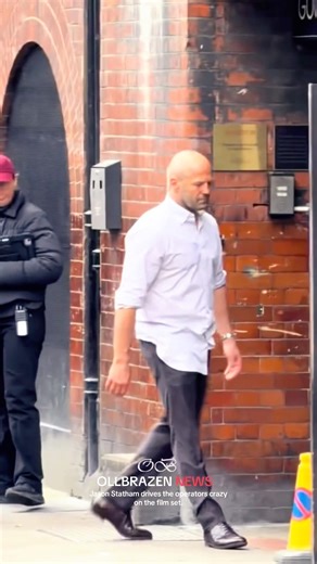 Jason Statham drives the operators crazy on the film set. 😉⭐️😂 #JasonStatham