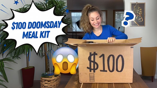 I Bought a $100 Doomsday Meal Kit – Here’s the Verdict! 💀🍲