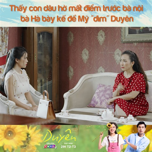 69K views · 1.7K reactions | Thấy con dâu h.ờ mất điểm trước mặt Bà nội, Bà Hà liền nhanh chóng bày m.ưu tính kế với Ái Mỹ tìm mọi cách để "d.ìm" Duyên --------------------------------  Cùng đón xem "phim DUYÊN" ⏰ Phát sóng 21h00 Thứ 2, Thứ 3 hàng tuần trên kênh THVL1 từ 03/02/2025 #PhimDuyen #THVL #TangHuynhNhu #LyHongAn #phimviethay | Emotion Seekers | Facebook
