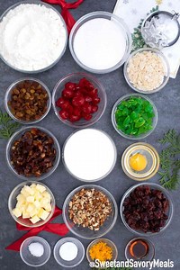 Fruit Cake Mix Ingredients | The Cake Boutique