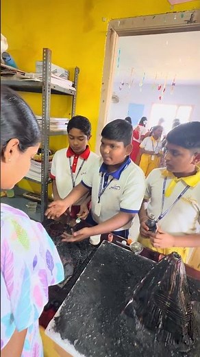 Volcano Working Model | Science Exhibition | Indira Public School (IPS)