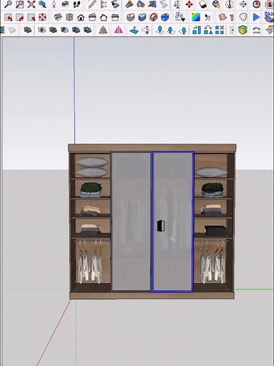 SketchUp Tutorial: Design a Closet with Sliding Doors