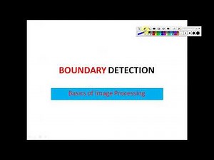 What is [Boundary Detection] in image Processing/Matlab code for Boundary Detection and edge detecti