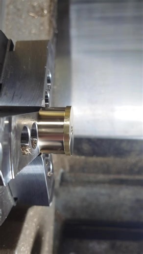 メルカリ製品 EP 7インチ ドーナツ盤 レコードアダプター ドーム型 #lathe #真鍮加工 #NC加工