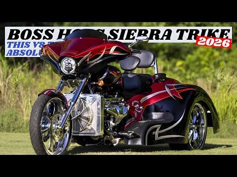 Boss Hoss Sierra Trike 2026 - The 500HP V8 Monster That Dominates the Road!