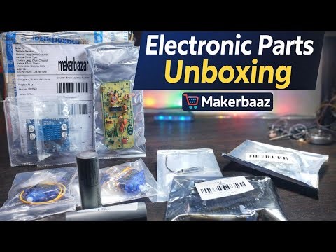 Arduino & Electronic Components Unboxing | Maker baaz #diy #unboxing #video 