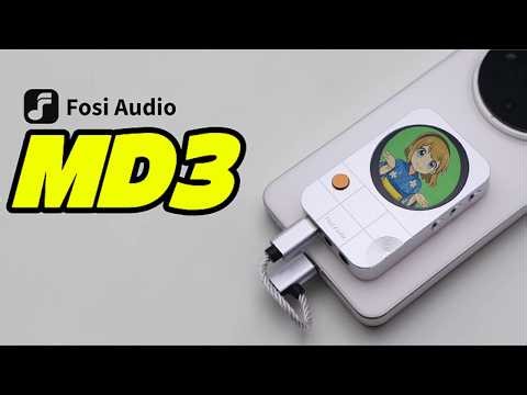 [Review]: Fosi Audio MD3 Adorable DAC/AMP with Hi-Res Audio Quality and Built-in Phone Magnet ◄393►