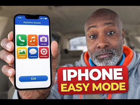 Make Your iPhone EASY MODE (For Seniors)