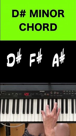 Learn To Play D# Minor Chord On Piano: Easy Tutorial For Beginners | Music Simply Understood