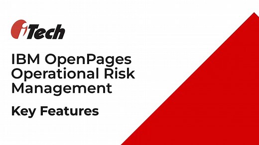 IBM Openpages Operational Risk Management