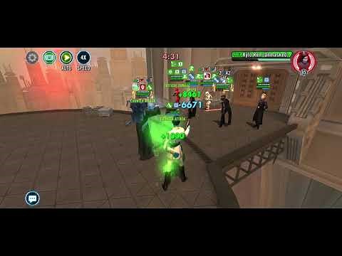 SEE vs SLKR - 100% WIN RATE - Sith Eternal Emperor vs Supreme Leader Kylo Ren - SWGOH