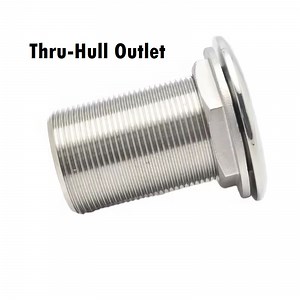 [Hot Item] Premium Marine Thru Hull Outlet with Heavy-Duty Hose Connector