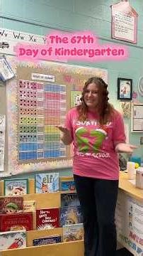 67 Day in Kindergarten #kindergartenteacher