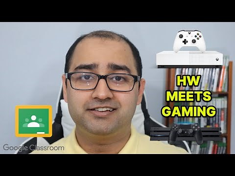 How to Use Google Classroom on Your Xbox One and PlayStation 4 - Submit Assignments on Your Consoles