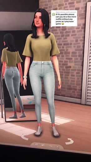 Sims 4 Pregnant Belly Overlay | Character Creation Without CC or Packs