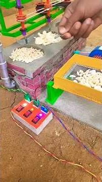 DIY Mini Rice Murmura Machine 😱🔥 | Puffed Rice Science Project #Shorts #scienceproject