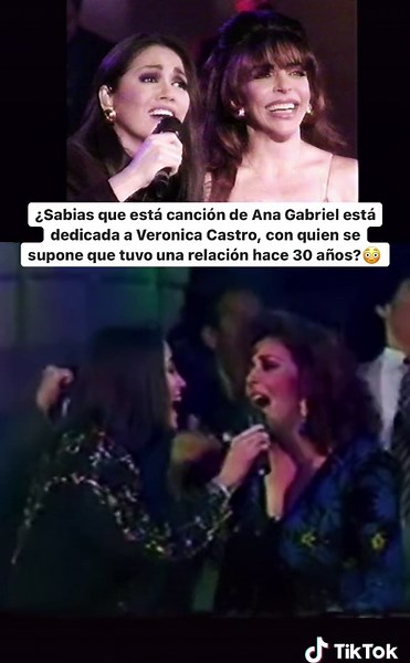 Ana Gabriel and Veronica Castro Singing Romance Songs