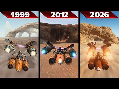 THE BIG STAR WARS RACER COMPARISON – 1999 vs 2012 vs 2026