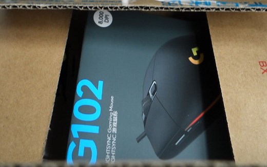 罗技G102鼠标开箱以及使用体验