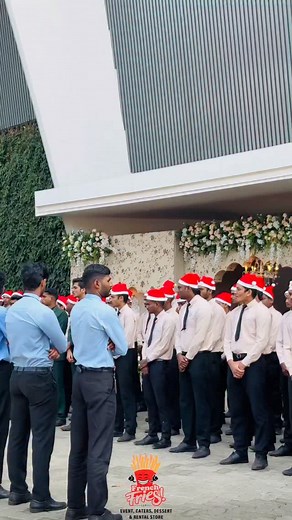 FRENCH FRIES EVENTS ®LLP on Instagram: "Merry Christmas ❤️ @frenchfries_wedding_company #xmas #christmas #service #foodie #eventplanner #event #eventmanagement #wedding #hospitality #reel #instamood"