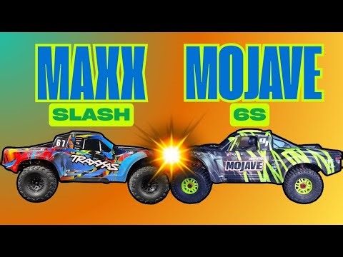 Mojave 6S vs Maxx Slash – Bashing, Drag Race, Whoops, and Road Course?!