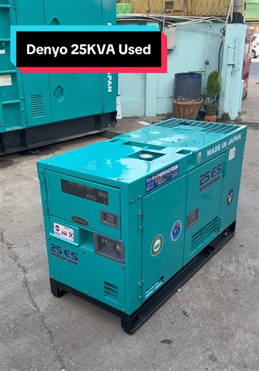 Denyo 25KVA Used Generator for Sale