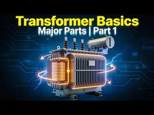 Transformer basics and major parts.Core, Insulation, Windings, Insulation, Conservator tank,Breather