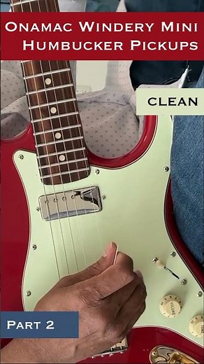 The Onamac Windry Mini Humbucker pickup has more low-end control than I expected