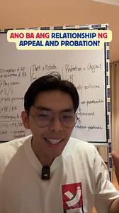 42K views · 2K reactions | Ano ba ang relationship ng Appeal and Probation? --- #fyp #attyanselmo #lawschoolph #legaleducation #learn #lawstudent | ARRC | Facebook