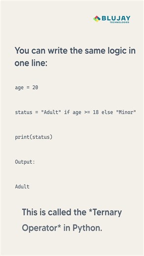 Write If-Else in One Line!