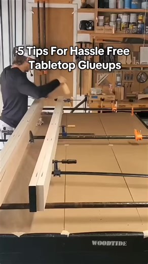 5 Tips For Hassle Free Tabletop Glueups | Stephen Pullman
