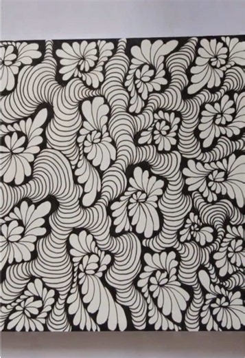 365 Days of Tangle Art — Day 27-1 Zentangle Drawing