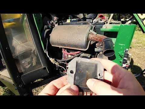 How To Diagnose John Deere Alternator Charging Problem Fix it on a budget $$$ Repair Generator